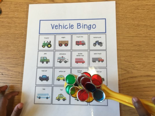 Vehicle Bingo Clean up 3