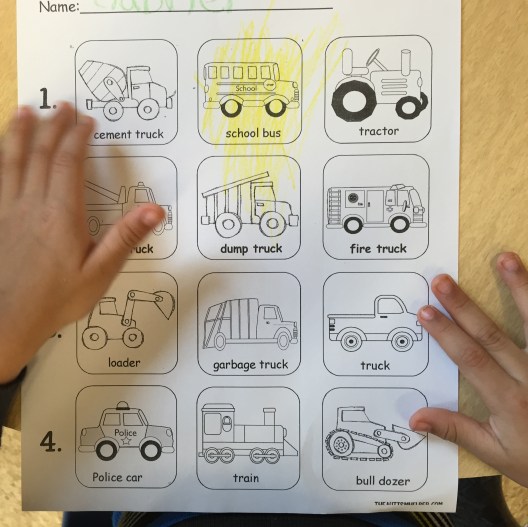 Vehicle Identification Board Bus 2