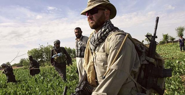 Afghan and US Teams Fight Opium Trade In Helmand Province Of Southern Afghanistan