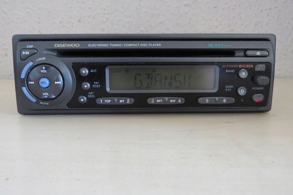 RADIO CD DAEWOO MATIZ LANOS NUBIRA LEGANZA 7323426675 oficjalne