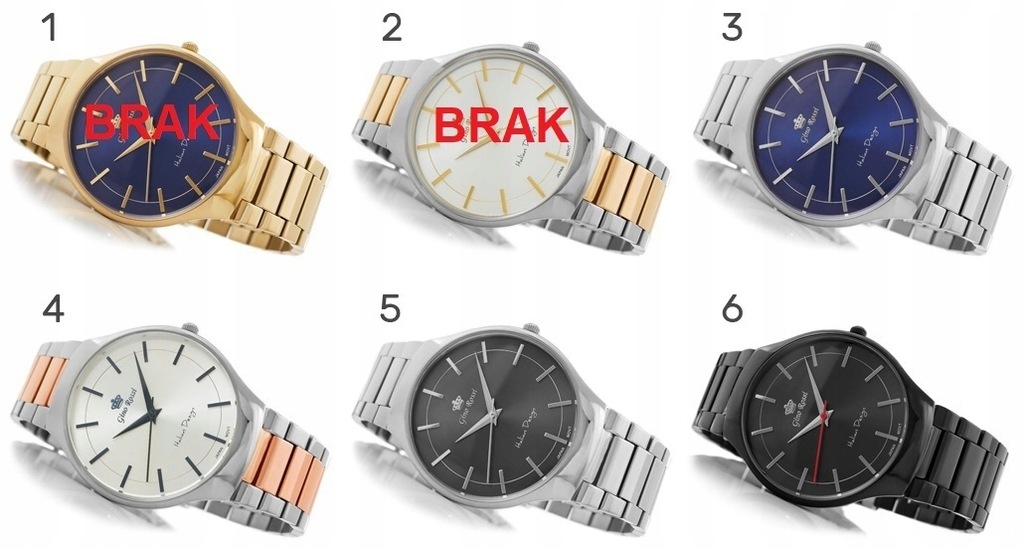 Zegarek Męski GINO ROSSI HUSIN Italian Design 6787692605 oficjalne