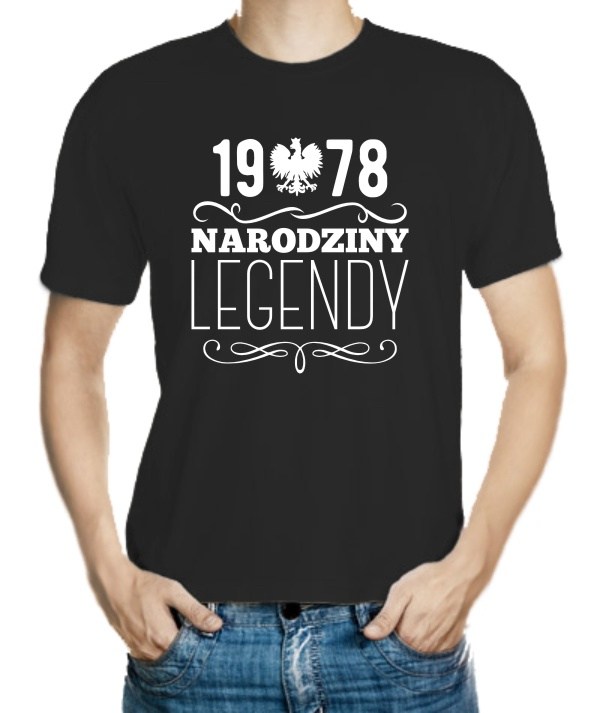 KOSZULKA NA URODZINY 18 25 30 40 50 LAT PREZENT XL