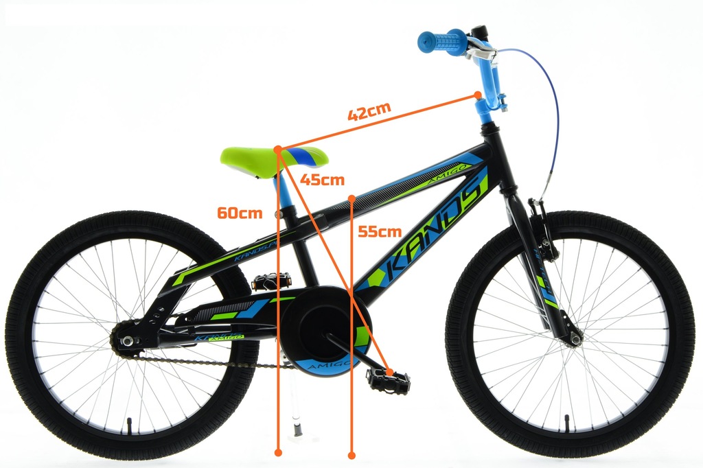 20'' ROWER KANDS AMIGO BMX SUPER PREZENT HIT 2017 6978487468 oficjalne archiwum Allegro