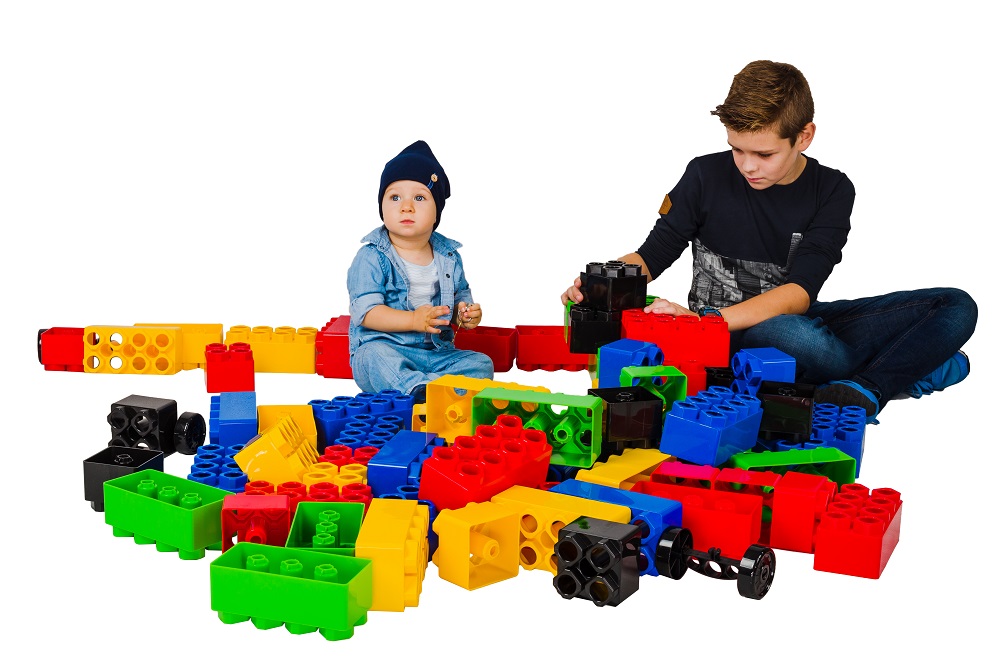 MEGA DUŻE KLOCKI DLA DZIECI, NOWOŚĆ HIT 141 ELEM