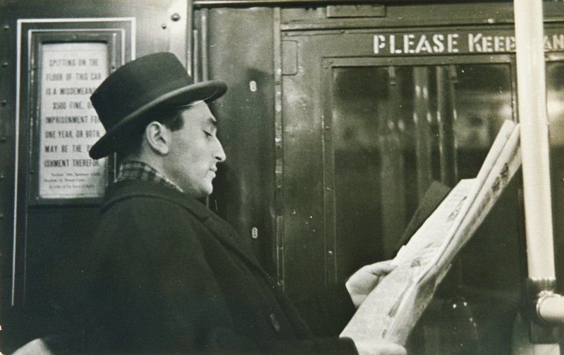 Subway Portrait, Walker Evans Mia