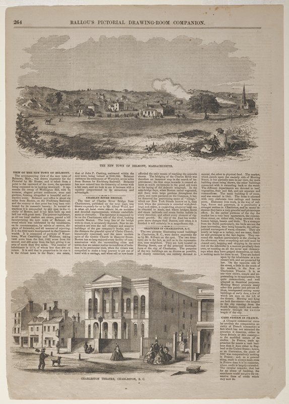 The New Town of Belmont, Massachusetts, Winslow Homer Mia