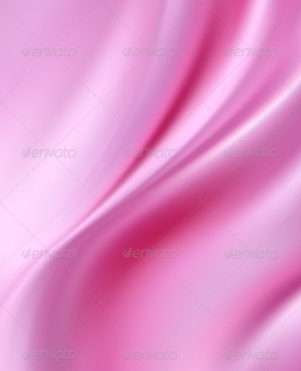 Pink Silk Background GraphicRiver