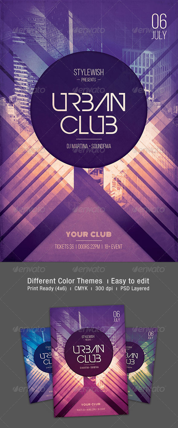 Urban Club Flyer GraphicRiver