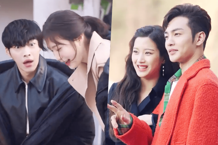 Watch "Tempted" Cast Members Are Adorably Playful While Trying To Film