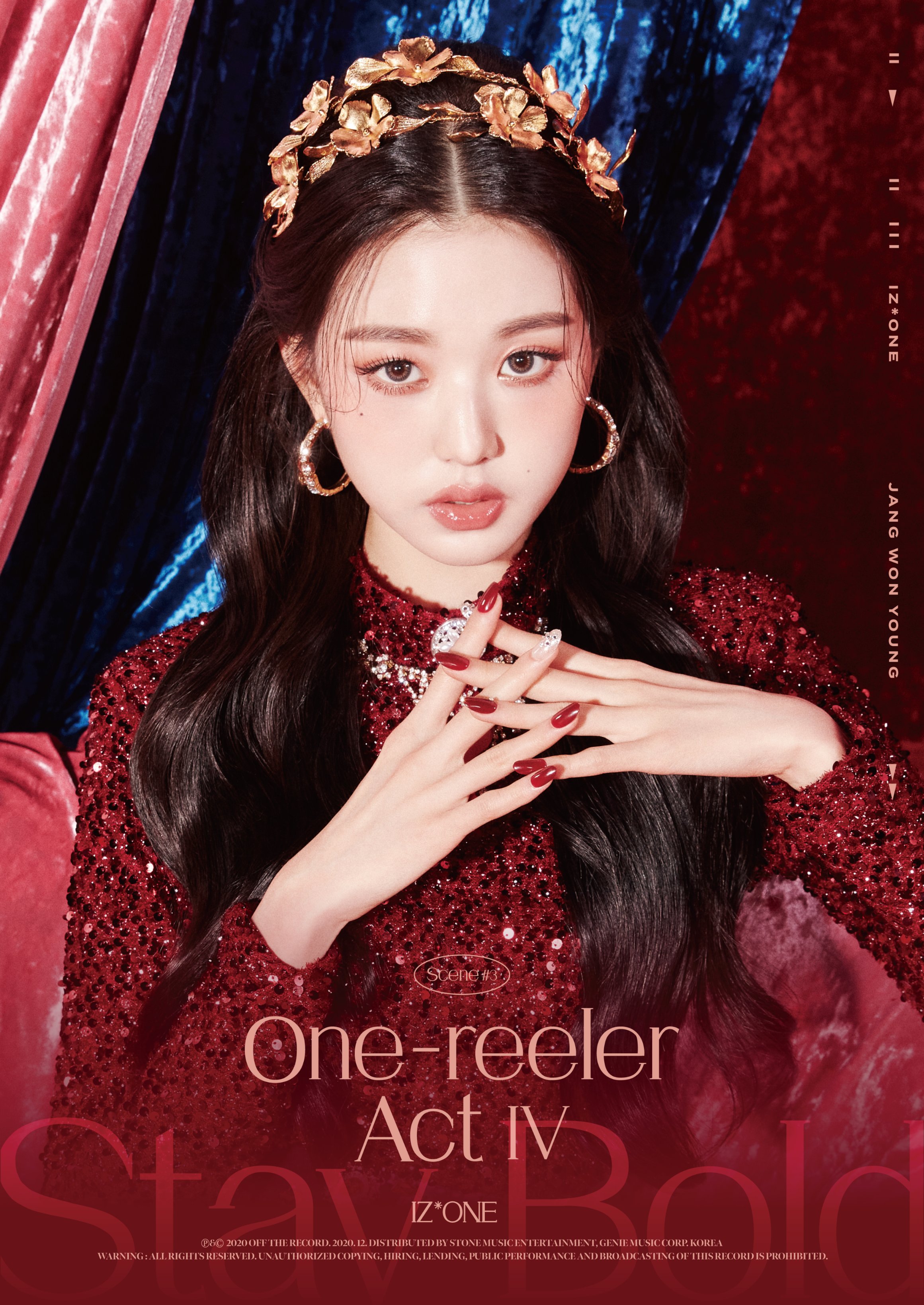 Update IZ*ONE Reveals Stunning Album Cover For "Act IV OneReeler