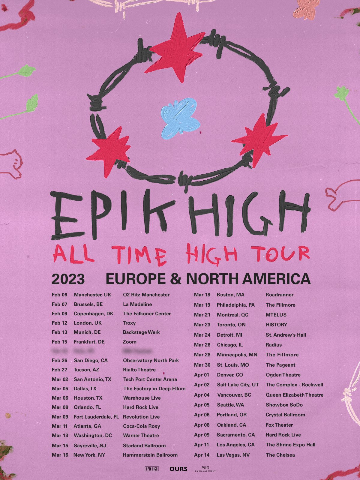 Epik High Announces Dates And Cities For Europe And North America Tour