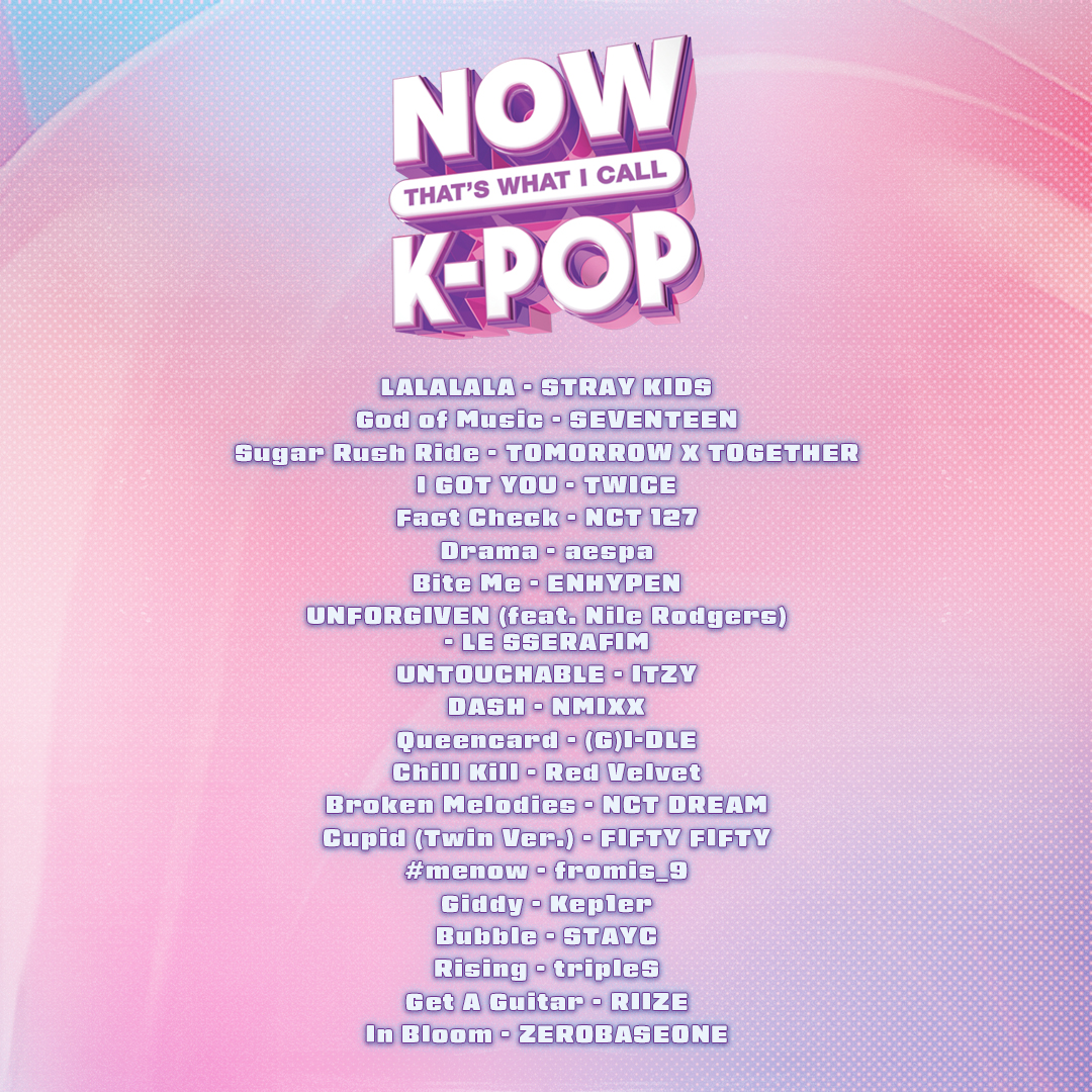 "NOW That's What I Call K-Pop" Reveals Track List Of Hit Songs | Soompi