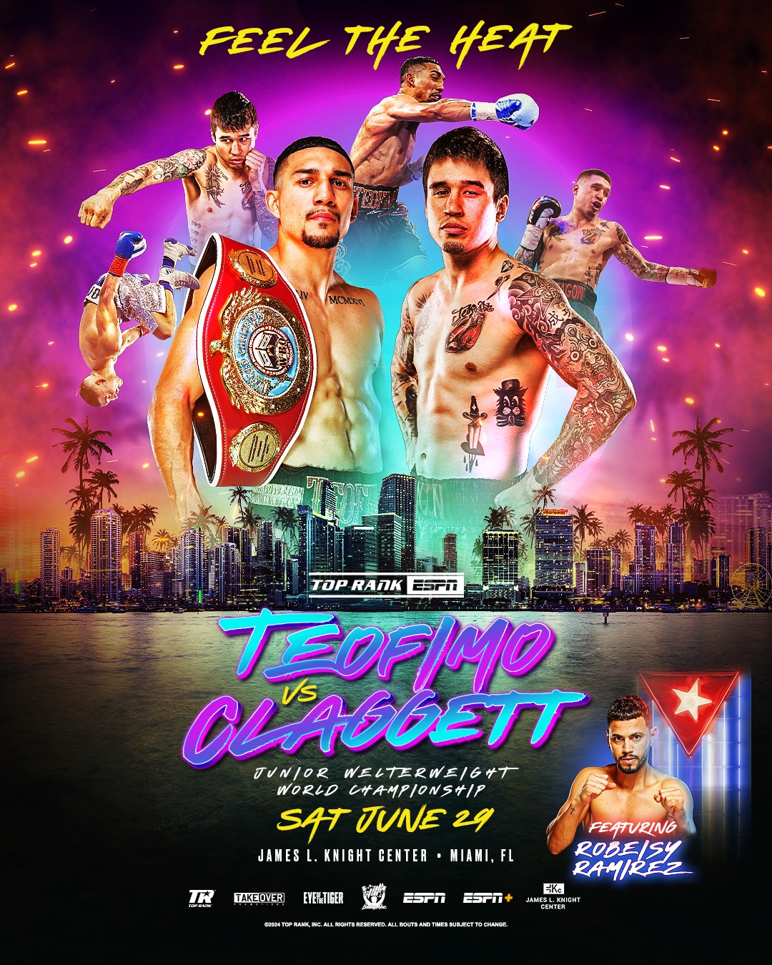 Teofimo Lopez vs. Steve Claggett on June 29 in Miami 024Boxing