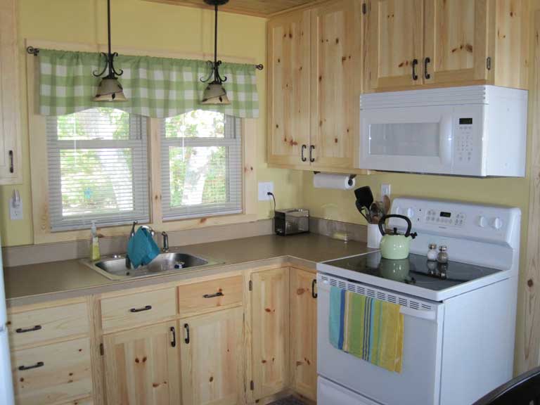 Knotty Pine and Kitchens
