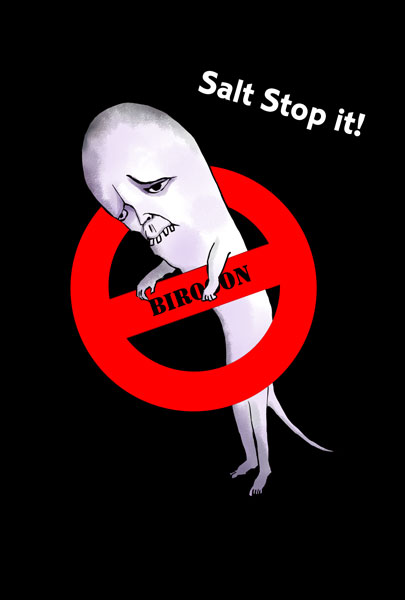 通称「びろーん」正式名は「判決等速報用 手持旗」 - 弁護士任官どどいつ集 奇祭開催！「春のびろーん祭～妖怪びろーん、高円寺に現わる～」 | きつね胡乱