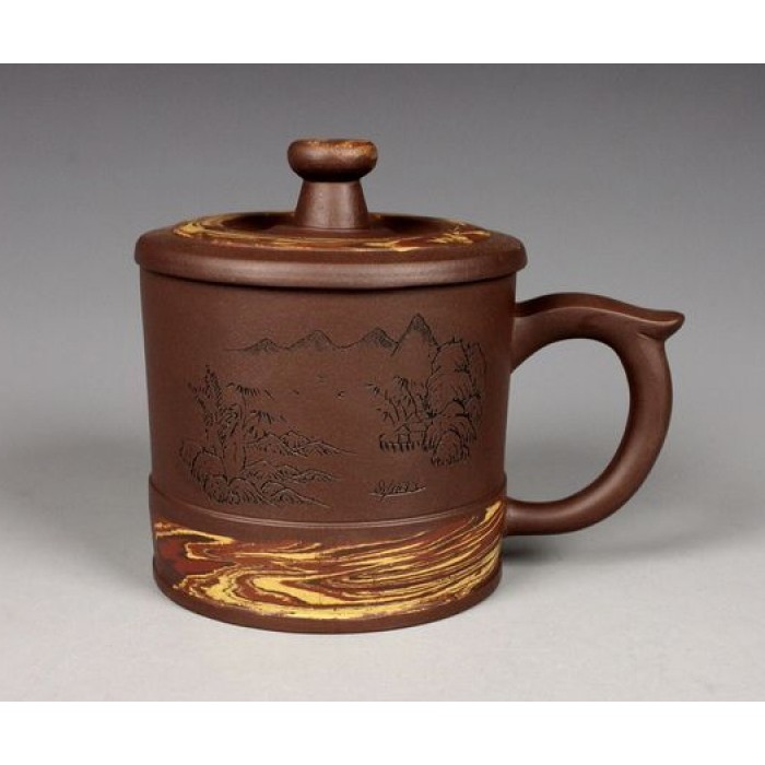 320ml, Yixing Zisha clay,Tea cup pot tery,China teapot