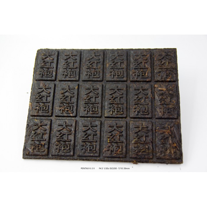 100g, Mini Fujian Wuyi Da Hong Pao Wulong Tea Cake,Big Red Robe