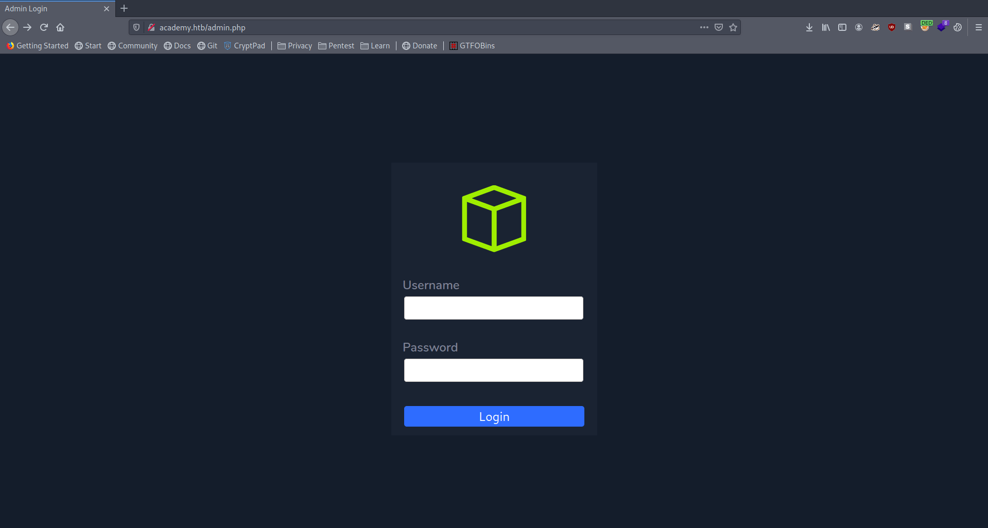 Hackthebox Academy writeup 0xDedinfosec