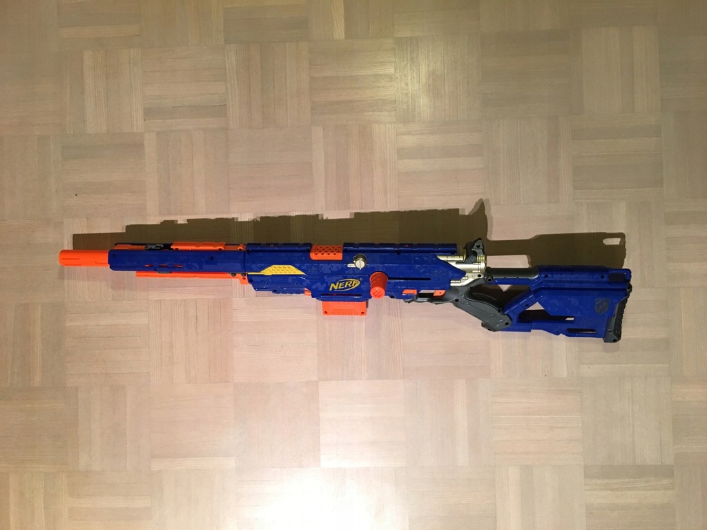 Snajperka Nerf Longstrike 7609263609 oficjalne archiwum Allegro