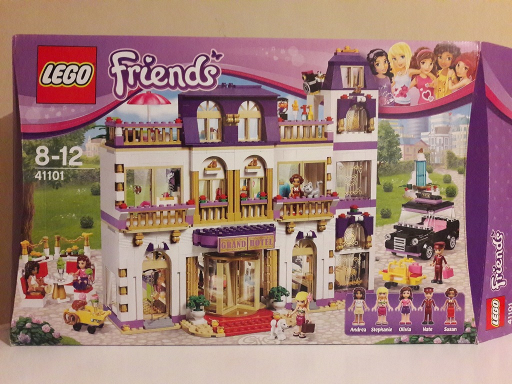 Lego FRIENDS 41101 Grand Hotel w Heartlake używane 7719377544