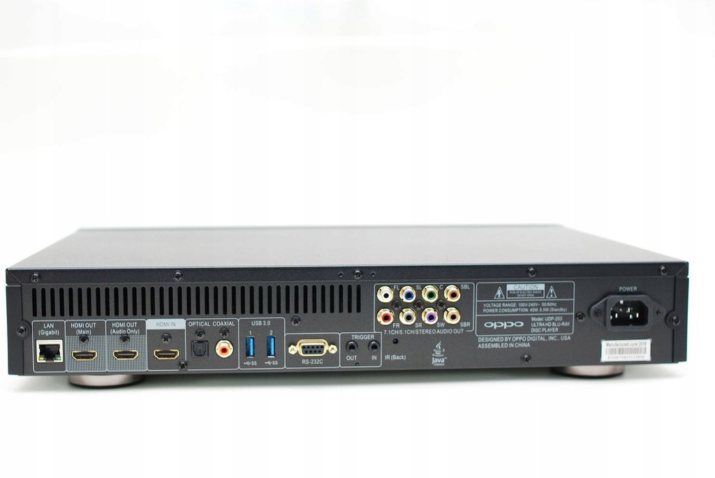 Odtwarzacz 4K/UHD Bluray OPPO UDP203 Gwarancja 7769101764 oficjalne archiwum Allegro