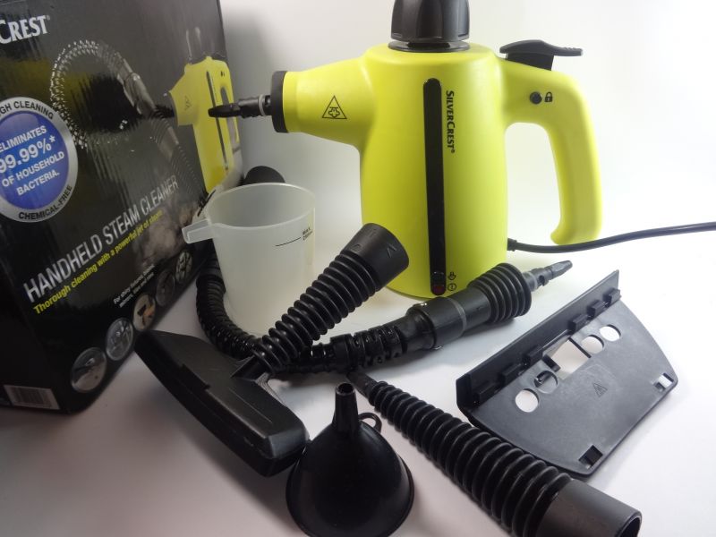 MYJKA SILVERCREST HANDHELD STEAM CLEANER JAK NOWA 7260841430 oficjalne archiwum Allegro