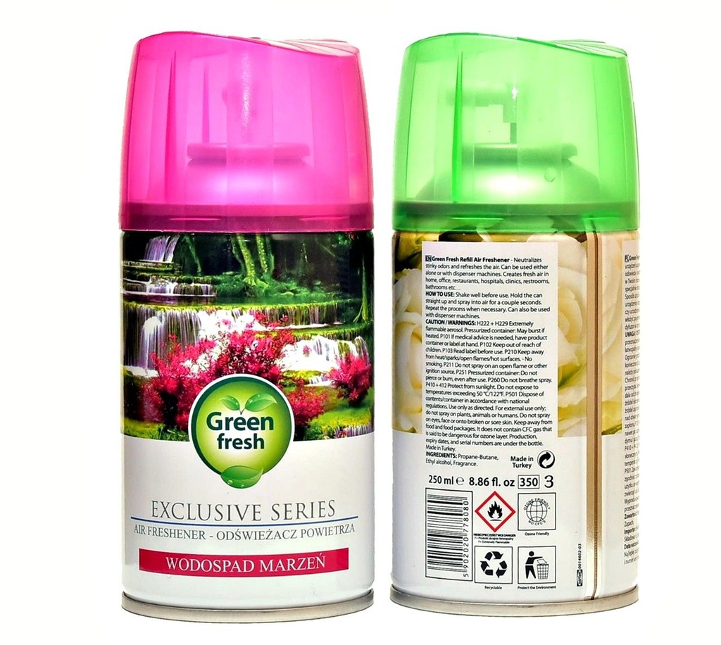 WKŁAD DO Air Wick Green Fresh ODŚWIEŻACZ zapas 250 6999816829