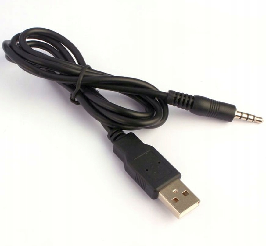 Adapter AUX mini Jack 3.5mm na USB 1 metr 7501104493