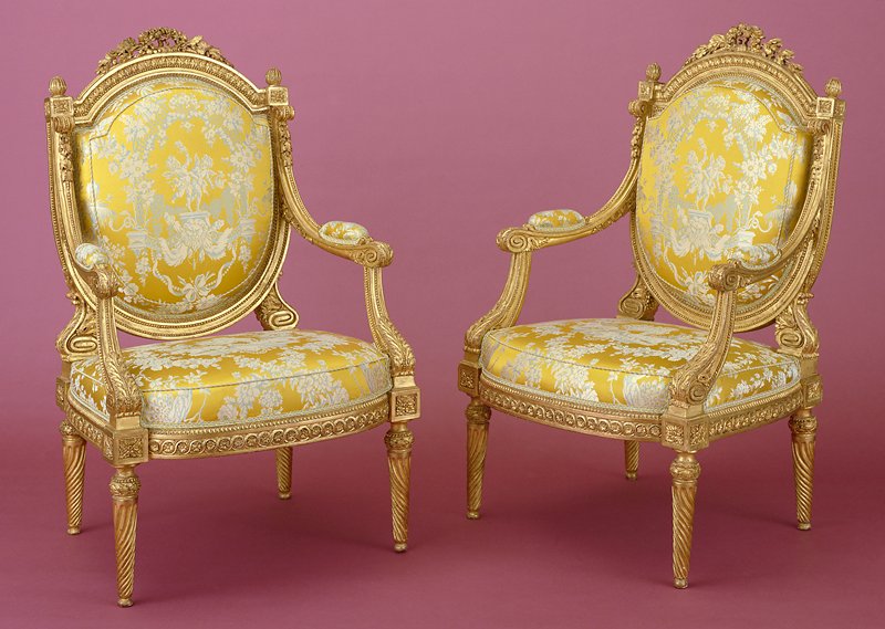 Fauteuil, one of a set of four, JeanBaptisteClaude Sené Mia