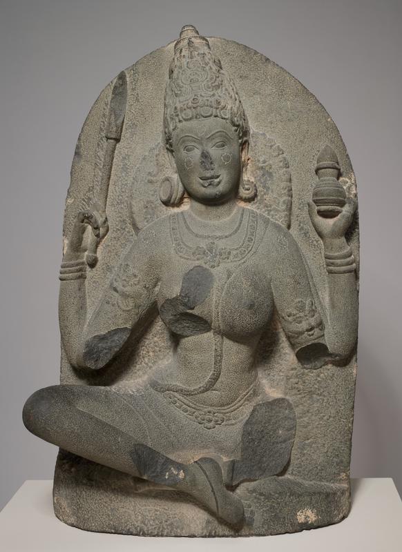 Yogini with a jar, India Mia
