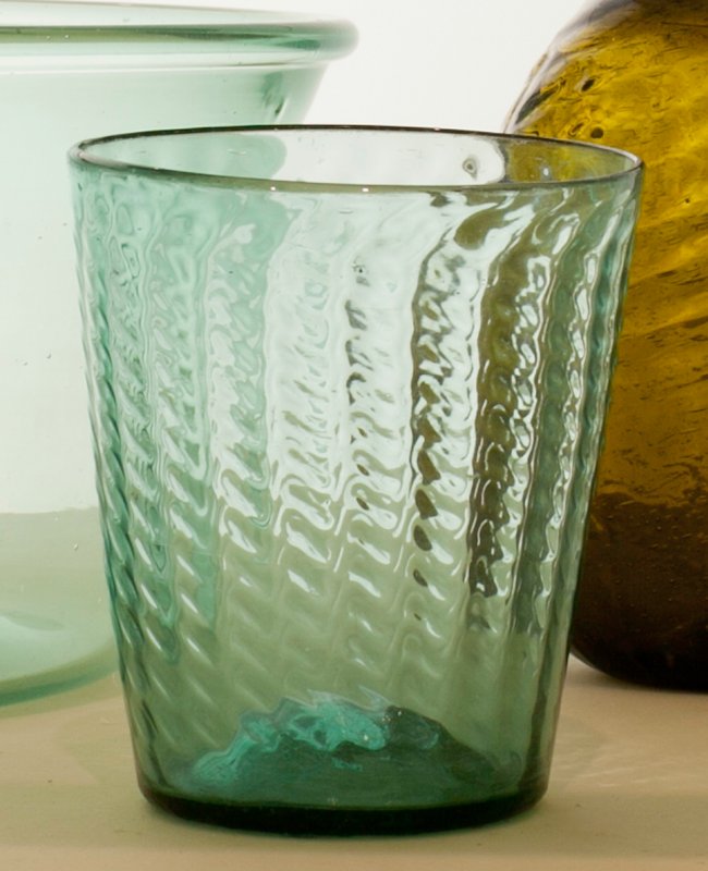 Tumbler, Zanesville Glass Manufacturing Company Mia