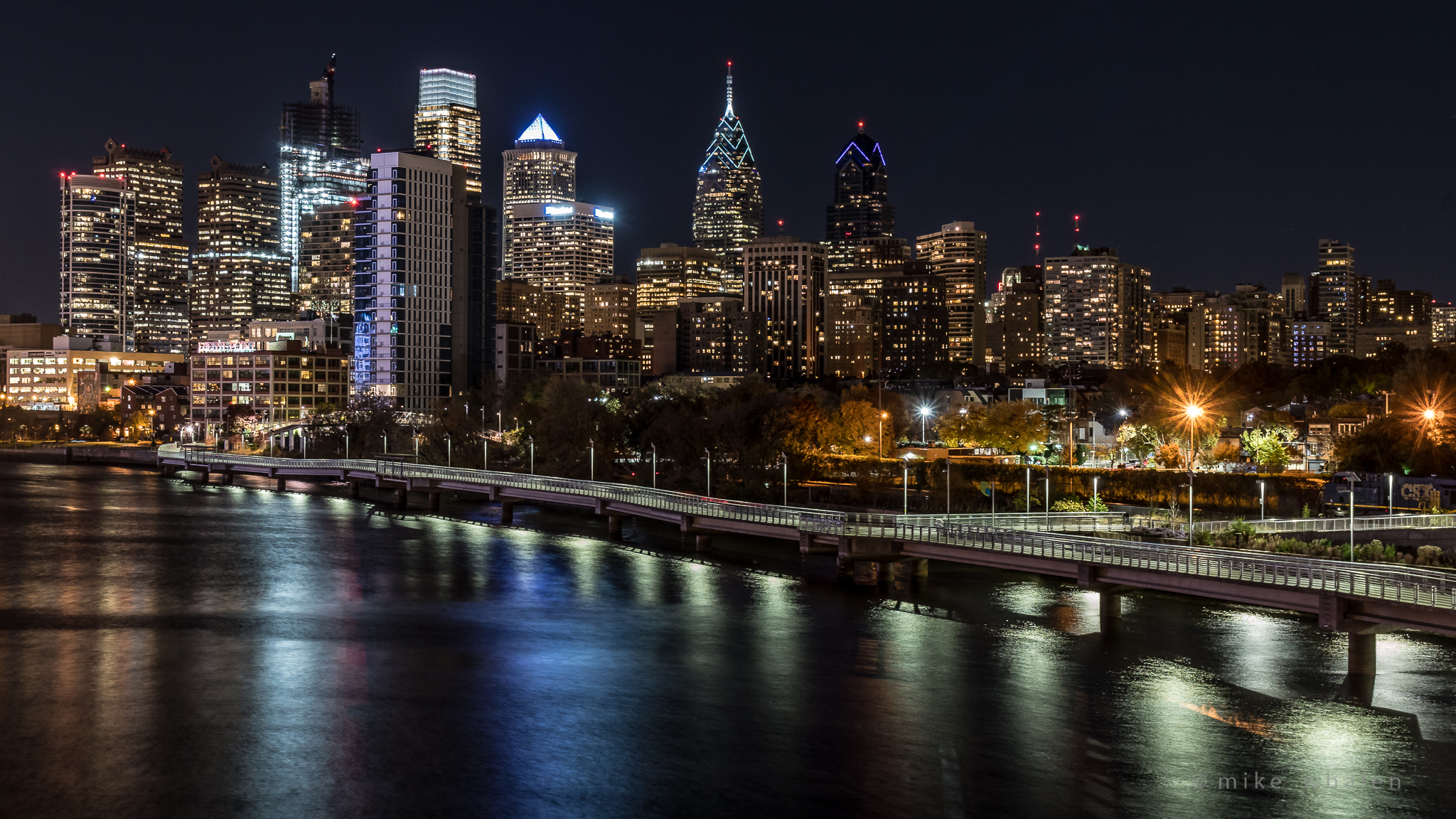 Elegant Philadelphia Skyline At Night Wallpaper motivational quotes