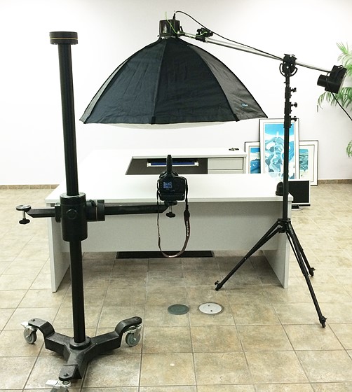 FOBA portrait pro camera stand mint condition For Sale and Wanted