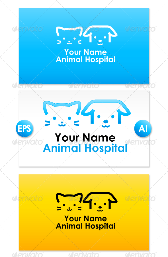 Animal Hospital Logo GraphicRiver