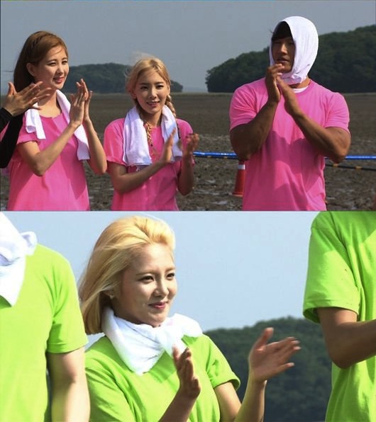 Girls' Generation Holds Fun Dance Battle and Prepares for Mud Flat Game
