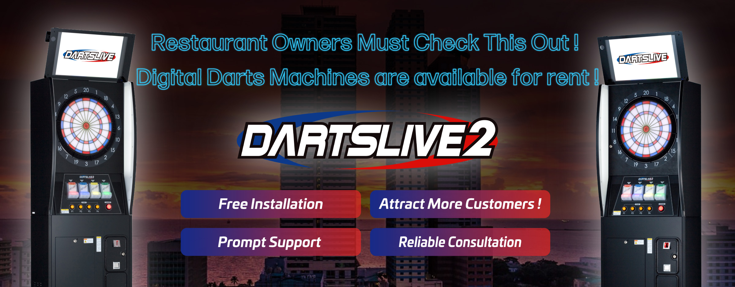 darts machine 10 Fields Factory Japan Inc. in Phillipine