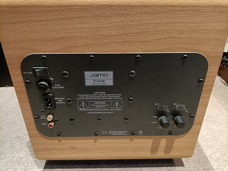 Jamo E3 Sub de ocasión 10000 Records