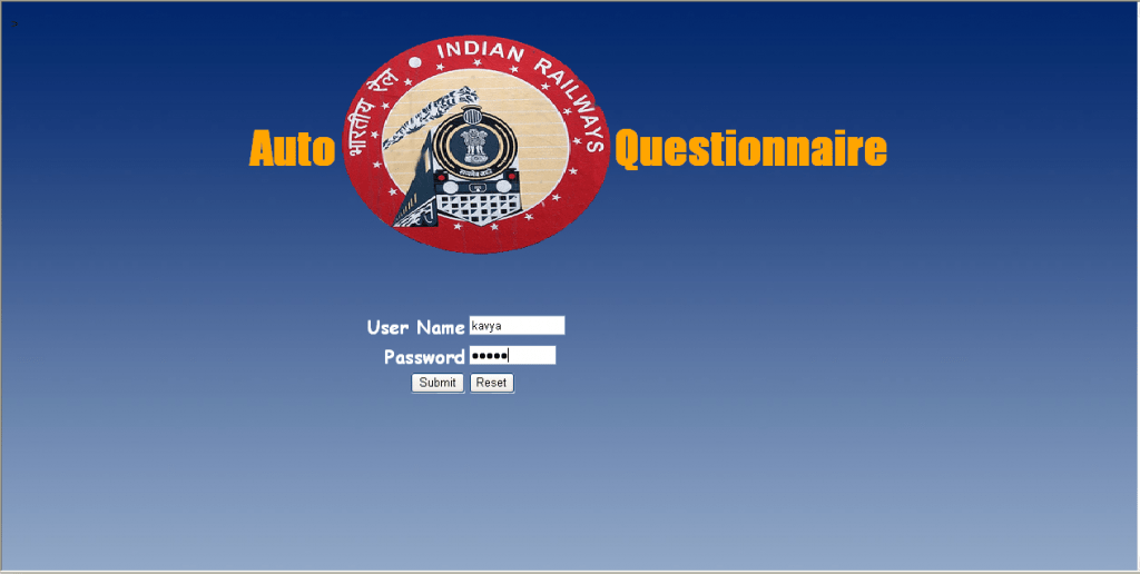 Office Correspondence and Auto Questionnaire Java Project 1000 Projects