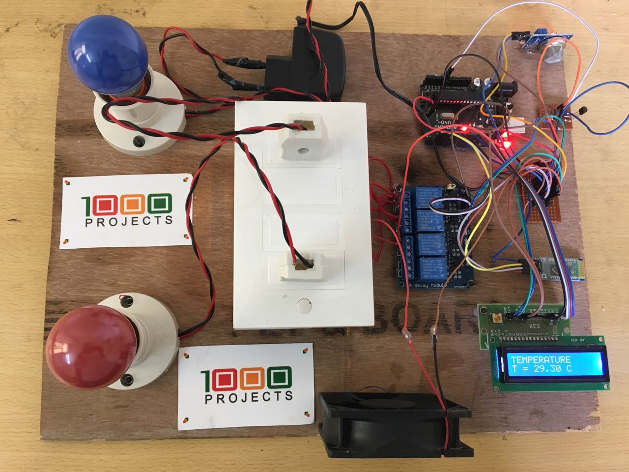 Smart Home Automation System ECE Project 1000 Projects