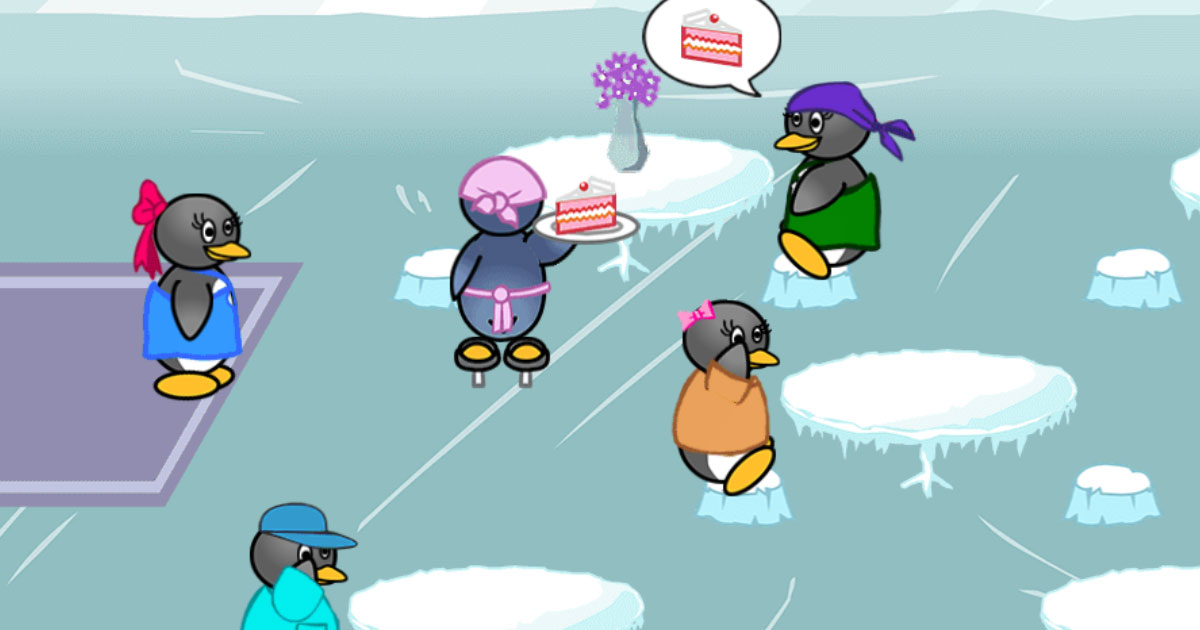 Penguin Dinner 2 play cooking game online