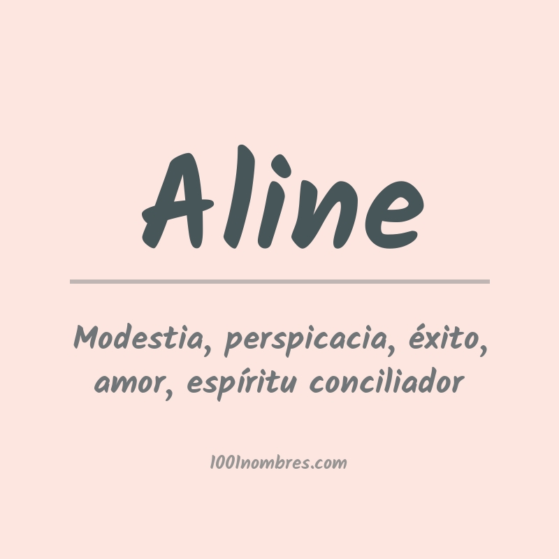 Significado del nombre Aline