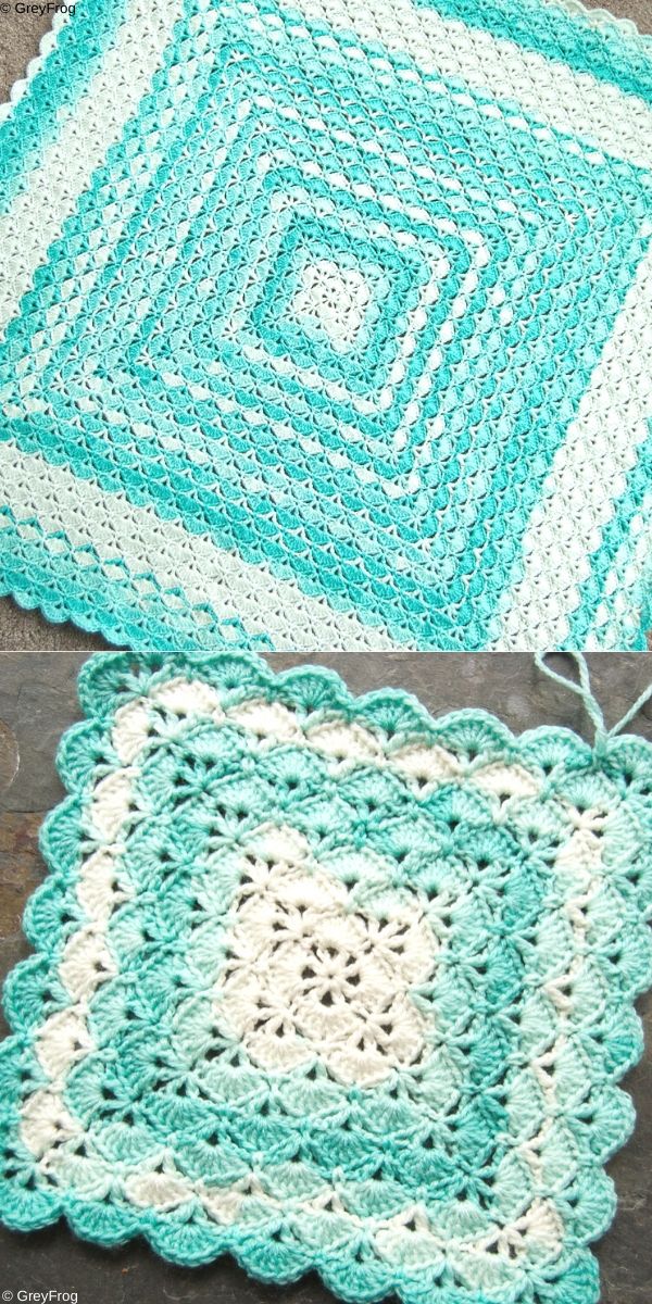 Beautiful Shells Crochet Blanket Free Patterns and Ideas 1001 Patterns