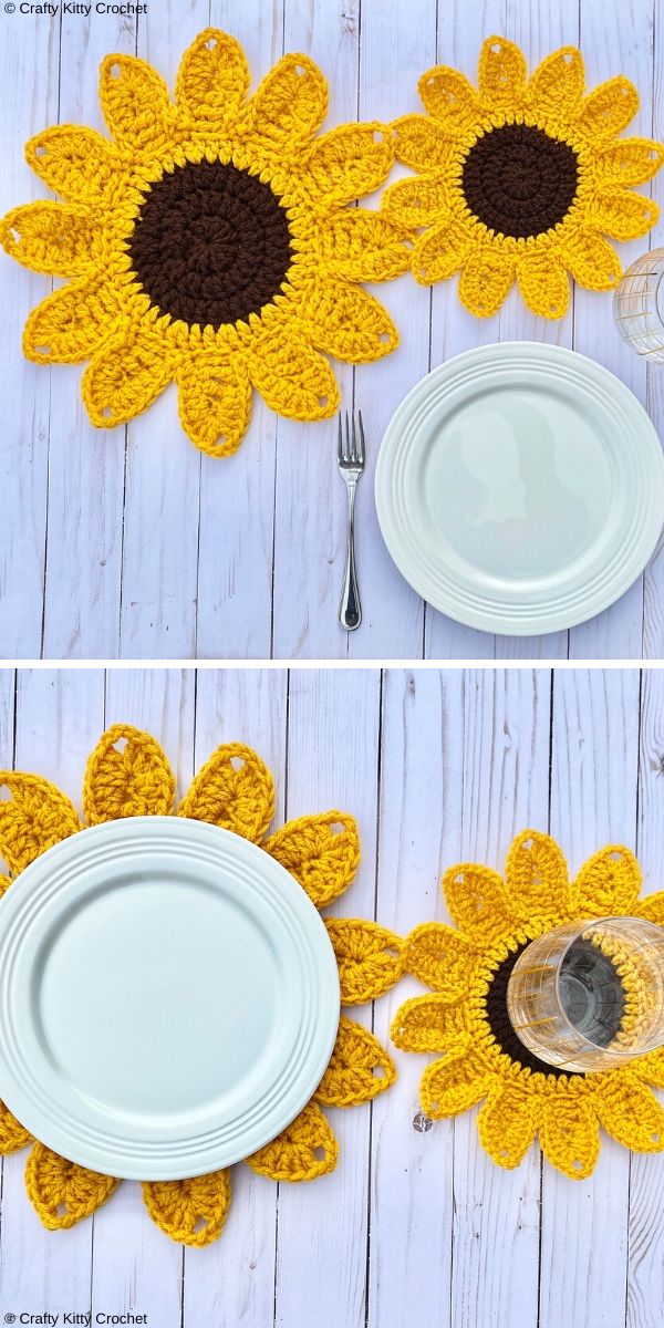 Cheerful Crochet Placemats