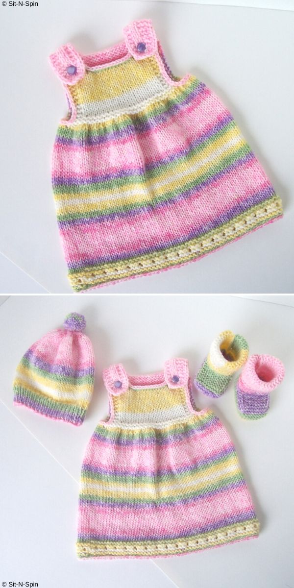 10 Adorable and Beginner Friendly Knitted Dresses for Baby Girl