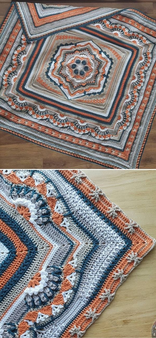 Cosmic CAL Ideas and Free Crochet Pattern 1001 Patterns