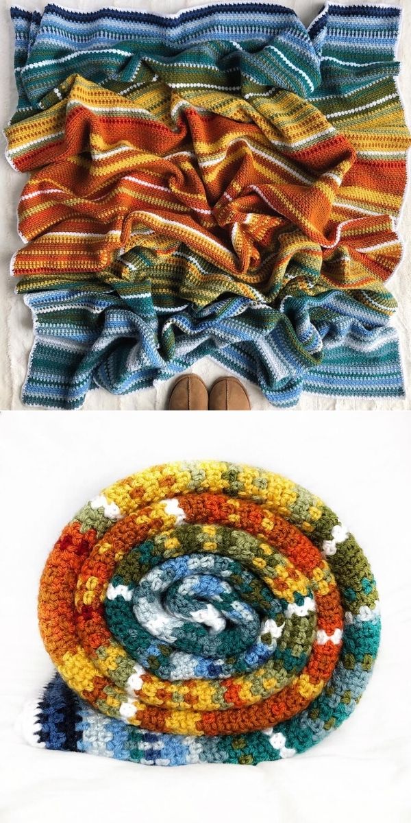 Colorful Temperature Crochet Blankets 1001 Patterns