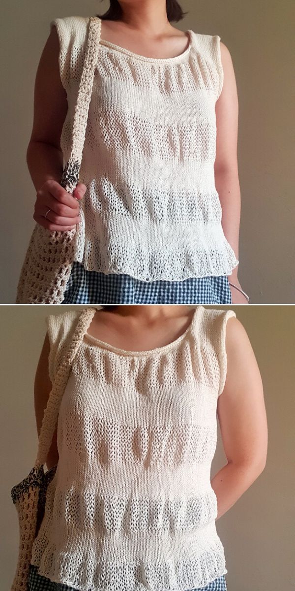 13+ Free Knitting Patterns Tank Tops CalumnHarwin