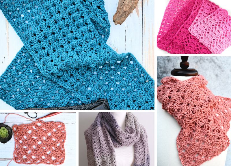 Lacy Crochet Scarves Free Crochet Patterns