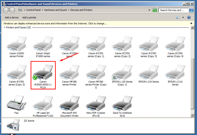 Cara install Mesin Fotocopy Canon IR5000 ke dalam komputer atau laptop